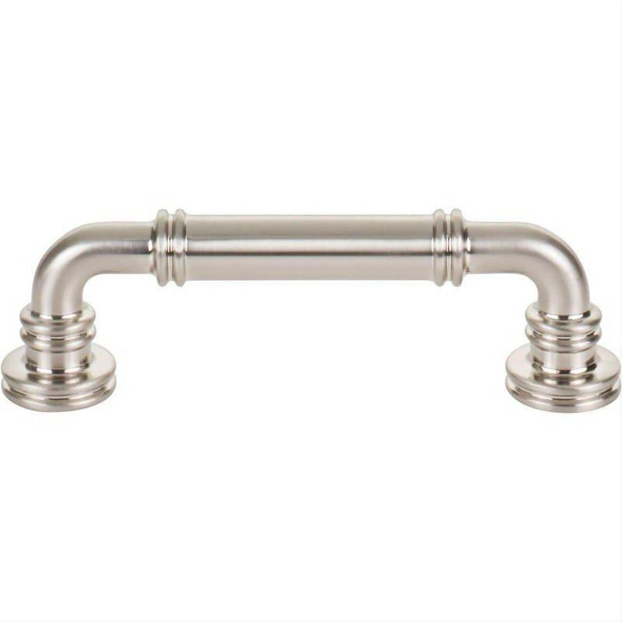 Top Knobs TK3141BSN TK3141 Cranford Cabinet Pull 3 3/4 Inch (c-c) Brushed Satin Nickel