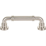 Top Knobs TK3141BSN TK3141 Cranford Cabinet Pull 3 3/4 Inch (c-c) Brushed Satin Nickel