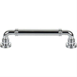 Top Knobs TK3142PC TK3142 Cranford Cabinet Pull 5 1/16 Inch (c-c) Polished Chrome