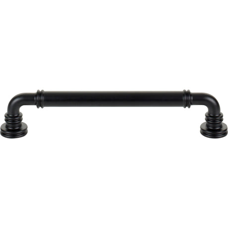 Top Knobs TK3143BLK Cranford 6 5/16" Center to Center Bar Pull Flat Black