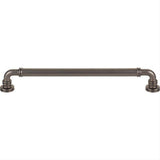 Top Knobs TK3145AG TK3145 Cranford Cabinet Pull 8 13/16 Inch (c-c) Ash Gray