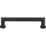 Top Knobs TK3152BLK TK3152 Morris Cabinet Pull 5 1/16 Inch (c-c) Flat Black