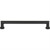 Top Knobs TK3154BLK TK3154 Morris Cabinet Pull 7 9/16 Inch (c-c) Flat Black