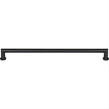 Top Knobs TK3156BLK TK3156 Morris Cabinet Pull 12 Inch (c-c) Flat Black