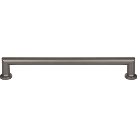 Top Knobs TK3157AG Morris 12" Center to Center Appliance Pull Ash Gray