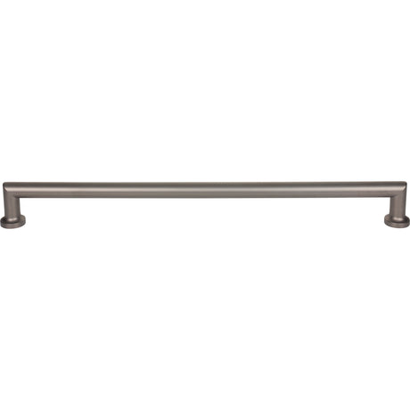 Top Knobs TK3158AG Morris 18" Center to Center Appliance Pull Ash Gray