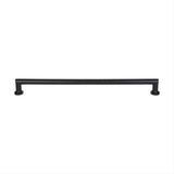 Top Knobs TK3158BLK TK3158 Morris Cabinet Pull / Appliance Pull 18 Inch (c-c) Flat Black