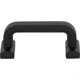 Top Knobs TK3161BLK TK3161 Harrison Cabinet Pull 2 1/2 Inch (c-c) Flat Black