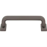 Top Knobs TK3162AG TK3162 Harrison Cabinet Pull 3 3/4 Inch (c-c) Ash Gray