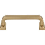 Top Knobs TK3162HB TK3162 Harrison Cabinet Pull 3 3/4 Inch (c-c) Honey Bronze