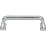 Top Knobs TK3162PC TK3162 Harrison Cabinet Pull 3 3/4 Inch (c-c) Polished Chrome