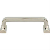 Top Knobs TK3162PN TK3162 Harrison Cabinet Pull 3 3/4 Inch (c-c) Polished Nickel
