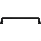 Top Knobs TK3165BLK TK3165 Harrison Cabinet Pull 7 9/16 Inch (c-c) Flat Black