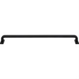 Top Knobs TK3167BLK TK3167 Harrison Cabinet Pull 12 Inch (c-c) Flat Black