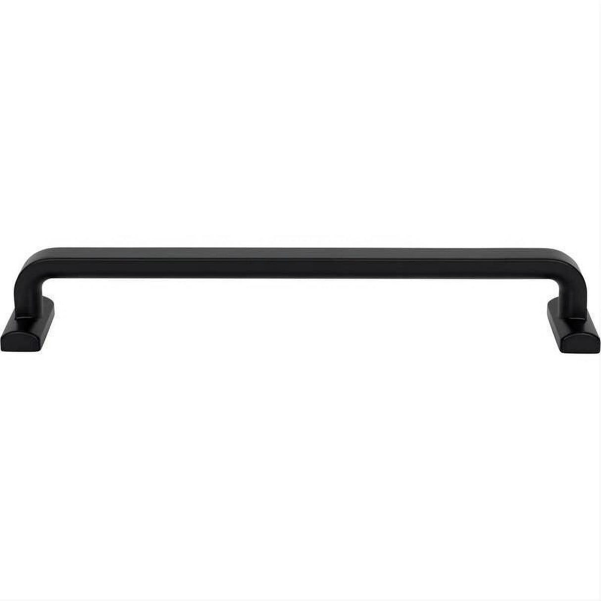 Top Knobs TK3168BLK TK3168 Harrison Cabinet Pull / Appliance Pull 12 Inch (c-c) Flat Black