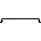 Top Knobs TK3169BLK TK3169 Harrison Cabinet Pull / Appliance Pull 18 Inch (c-c) Flat Black