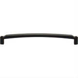 Top Knobs TK3174BLK TK3174 Haddonfield Cabinet Pull 7 9/16 Inch (c-c) Flat Black