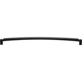 Top Knobs TK3176BLK TK3176 Haddonfield Cabinet Pull 12 Inch (c-c) Flat Black