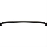 Top Knobs TK3178BLK TK3178 Haddonfield Cabinet Pull / Appliance Pull 18 Inch (c-c) Flat Black