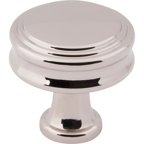 Top Knobs TK3190PN Coddington 1 1/4" Length Round Knob Polished Nickel