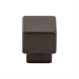 Top Knobs TK31AG TK31 Tapered Small Square Cabinet Knob 3/4" Ash Gray