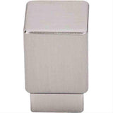 Top Knobs TK31BSN TK31 Tapered Small Square Cabinet Knob 3/4" Brushed Satin Nickel