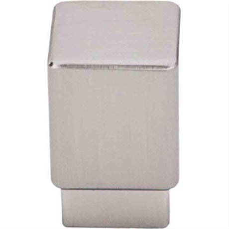 Top Knobs TK31BSN TK31 Tapered Small Square Cabinet Knob 3/4" Brushed Satin Nickel
