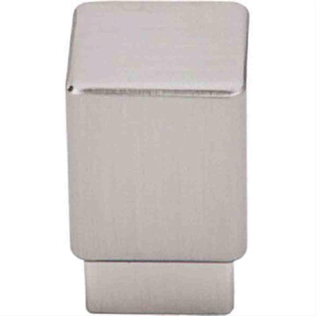 Top Knobs TK31BSN TK31 Tapered Small Square Cabinet Knob 3/4" Brushed Satin Nickel