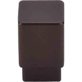 Top Knobs TK31ORB TK31 Tapered Small Square Cabinet Knob 3/4" Oil Rubbed Bronze