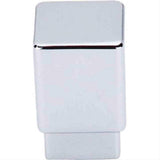 Top Knobs TK31PC TK31 Tapered Small Square Cabinet Knob 3/4" Polished Chrome
