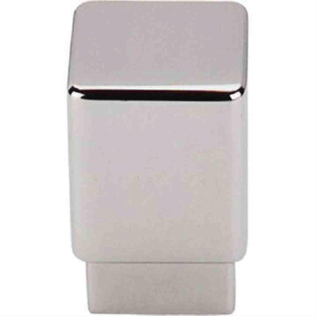 Top Knobs TK31PN TK31 Tapered Small Square Cabinet Knob 3/4" Polished Nickel