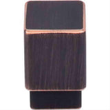 Top Knobs TK31TB TK31 Tapered Small Square Cabinet Knob 3/4" Tuscan Bronze