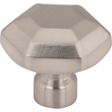 Top Knobs TK3200BSN Dustin 1 1/4" Length Geometric Knob Brushed Satin Nickel