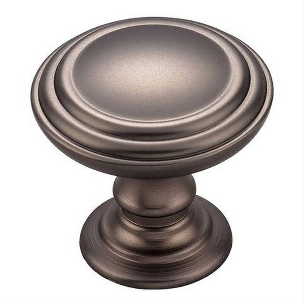 Top Knobs TK320AG TK320 Reeded 1-1/4" Cabinet Knob Ash Gray