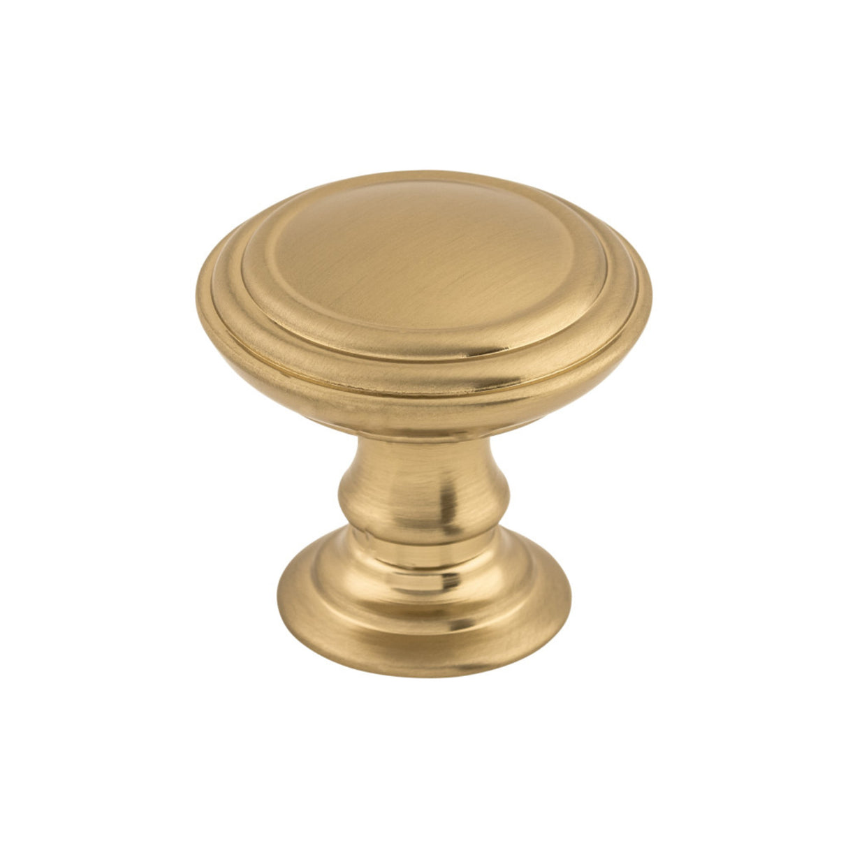 Top Knobs TK321 Reeded 1 1/2" Diameter Mushroom Cabinet Knob