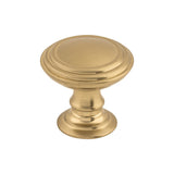 Top Knobs TK321 Reeded 1 1/2" Diameter Mushroom Cabinet Knob