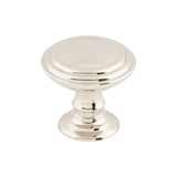 Top Knobs TK321 Reeded 1 1/2" Diameter Mushroom Cabinet Knob