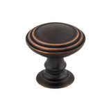 Top Knobs TK321 Reeded 1 1/2" Diameter Mushroom Cabinet Knob