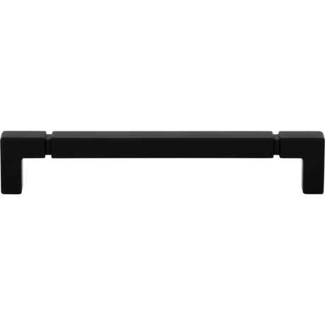 Top Knobs TK3223BLK Langston 6 5/16" Center to Center Bar Pull Flat Black