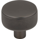 Top Knobs TK3230AG Burnham 1 1/4" Length Round Knob Ash Gray