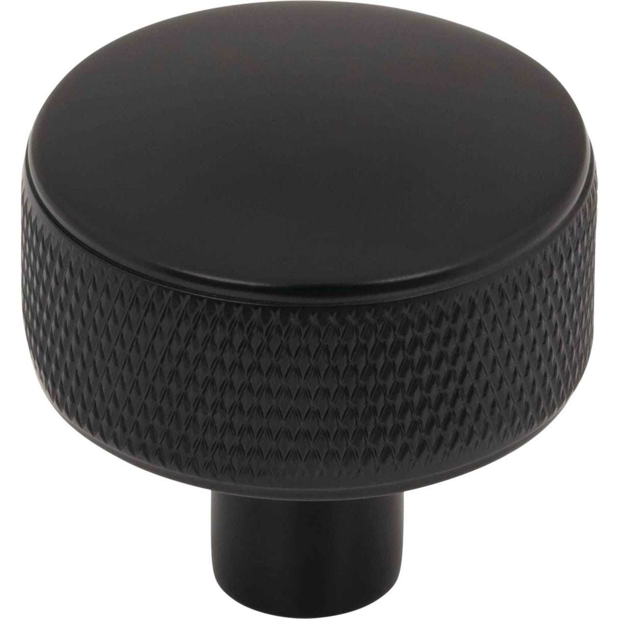 Top Knobs TK3230BLK Burnham 1 1/4" Length Round Knob Flat Black