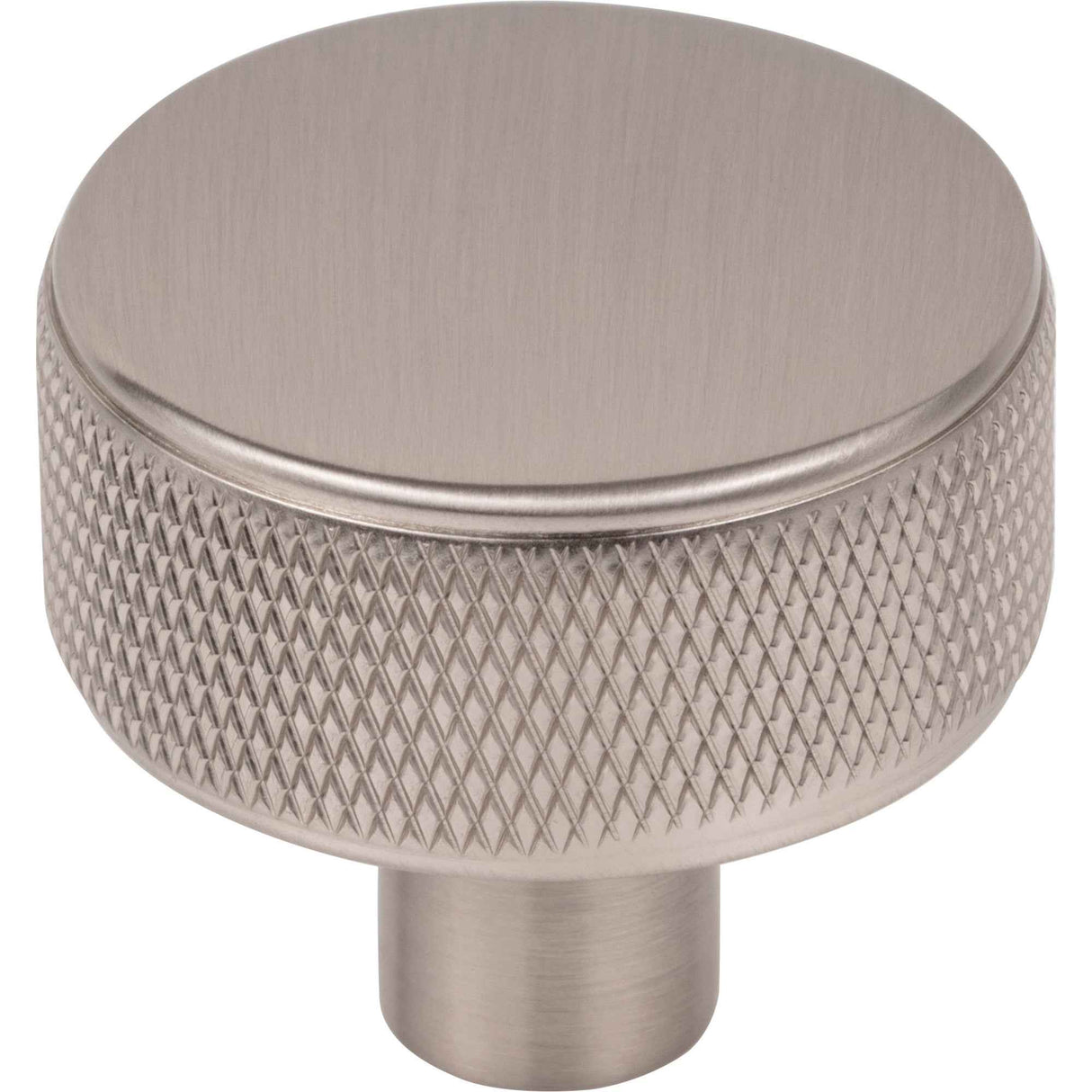 Top Knobs TK3230BSN Burnham 1 1/4" Length Round Knob Brushed Satin Nickel