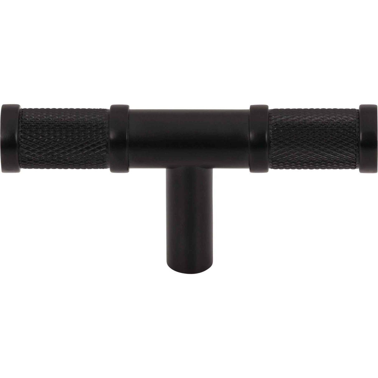 Top Knobs TK3231BLK Burnham 3" Length Bar Knob Flat Black