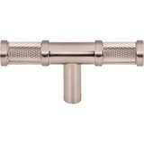 Top Knobs TK3231BSN Burnham 3" Length Bar Knob Brushed Satin Nickel