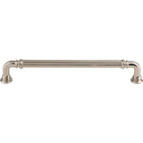 Top Knobs TK324 Reeded 7" Center to Center Bar Pull