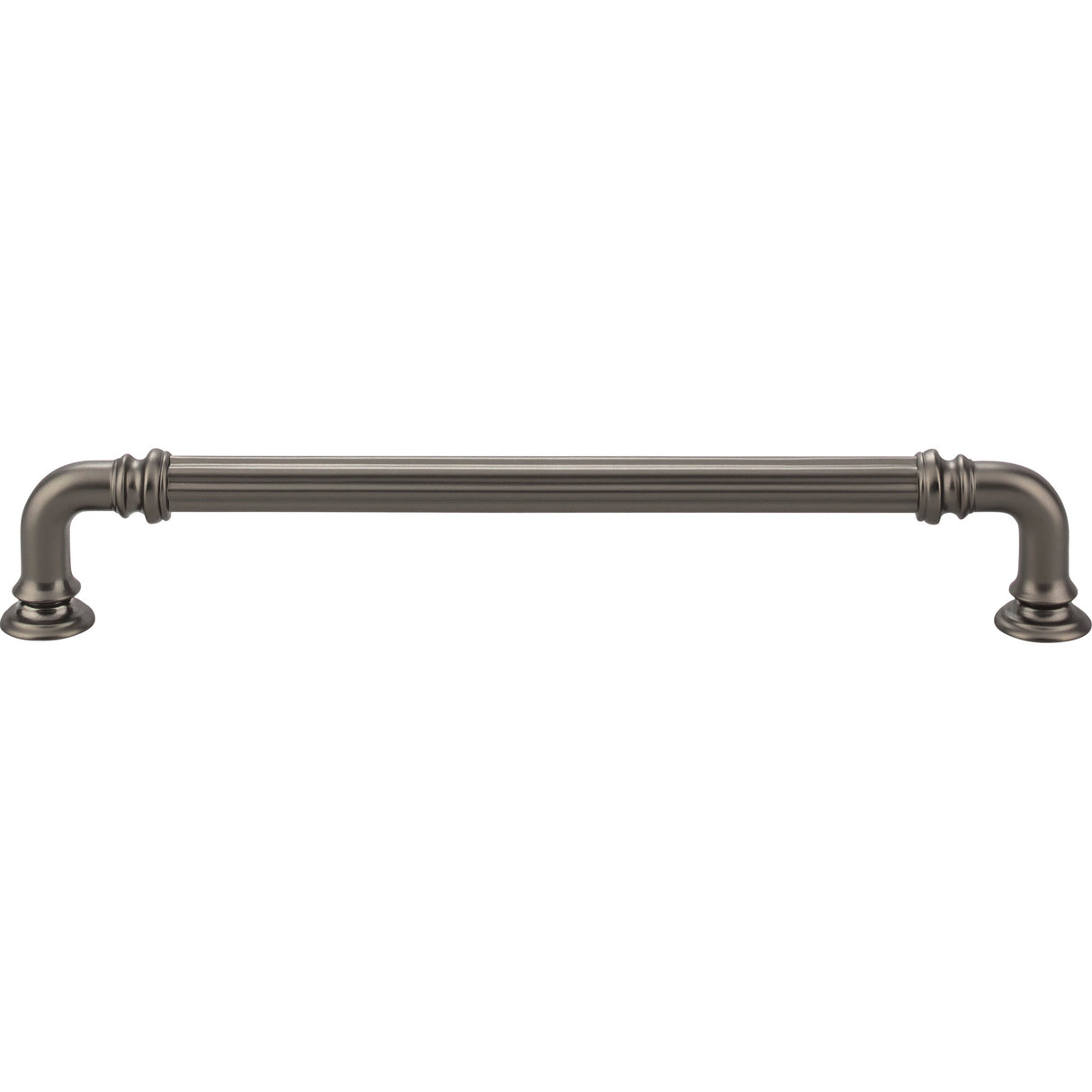 Top Knobs TK324 Reeded 7" Center to Center Bar Pull