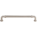 Top Knobs TK324 Reeded 7" Center to Center Bar Pull