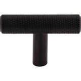 Top Knobs TK3240BLK Prestwick 2" Length Bar Knob Flat Black