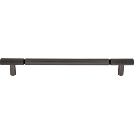 Top Knobs TK3246AG Prestwick 12" Center to Center Appliance Pull Ash Gray