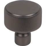 Top Knobs TK3250AG Dempsey 1 1/4" Length Round Knob Ash Gray